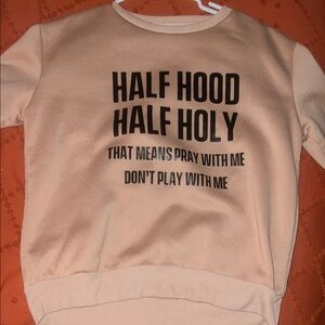 Tan Graphic Sweatshirt